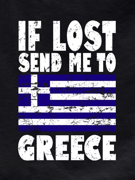 Greece Flag Saying