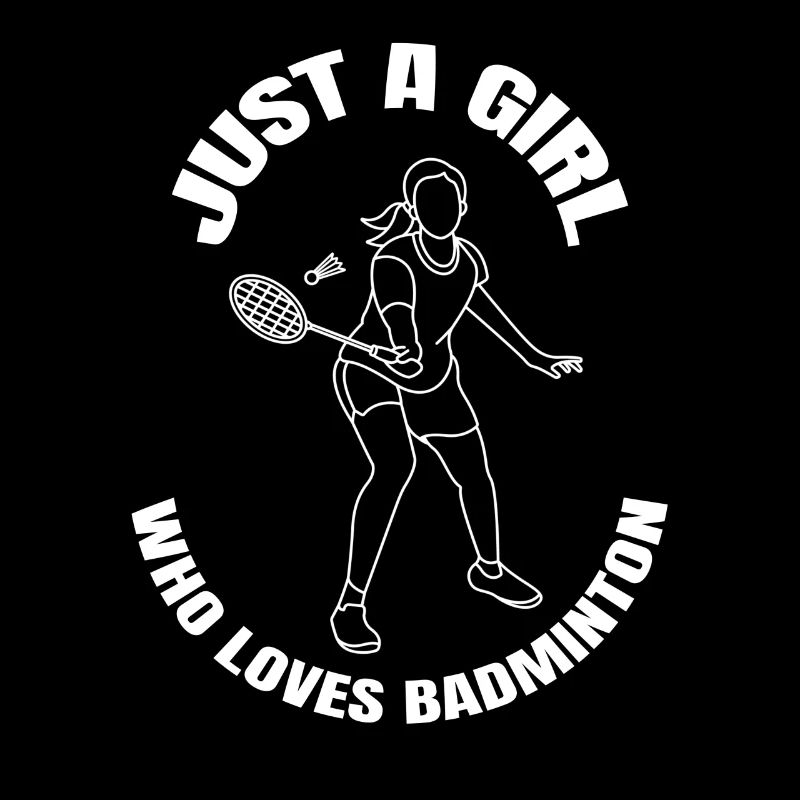 Joueuse de badminton Filles Badminton Badminton Badminton