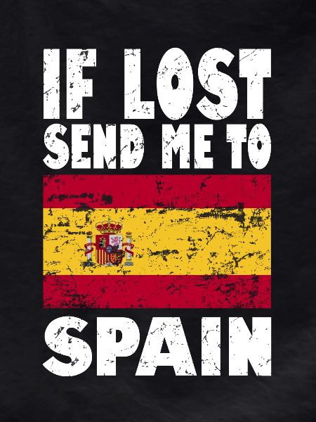 Spain Flag Saying