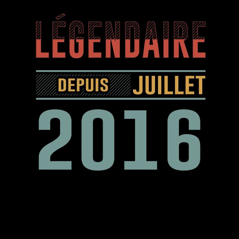 Juillet 2016 Anniversaire Idée Cadeau Vintage