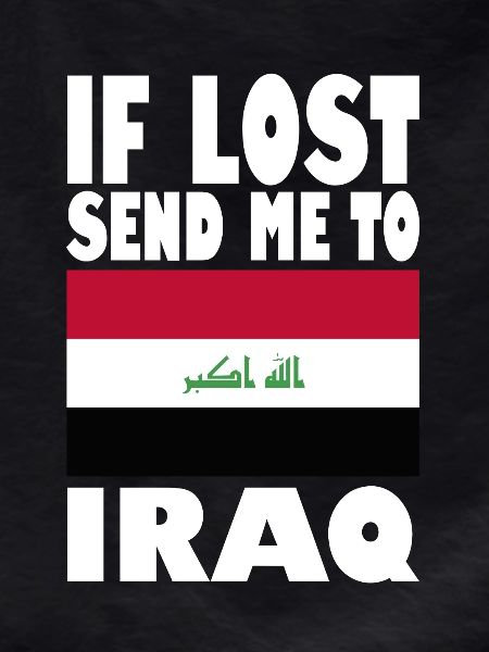 Iraq Flag Slogan