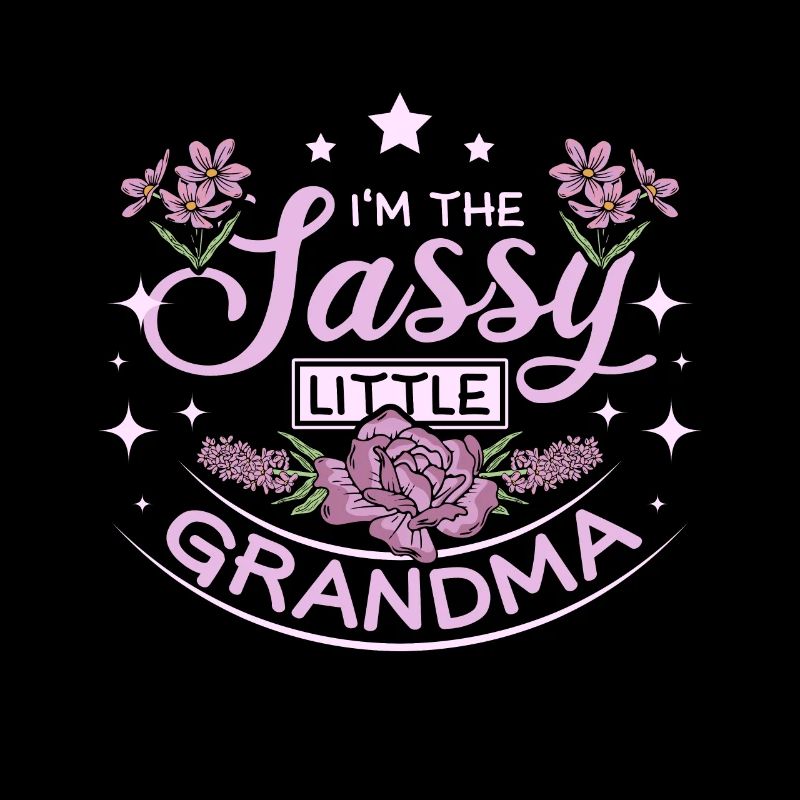 Petite grand-mère sassy