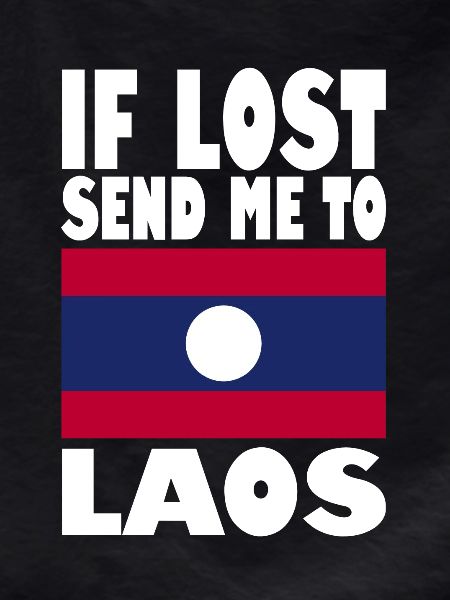 Laos Flag Saying
