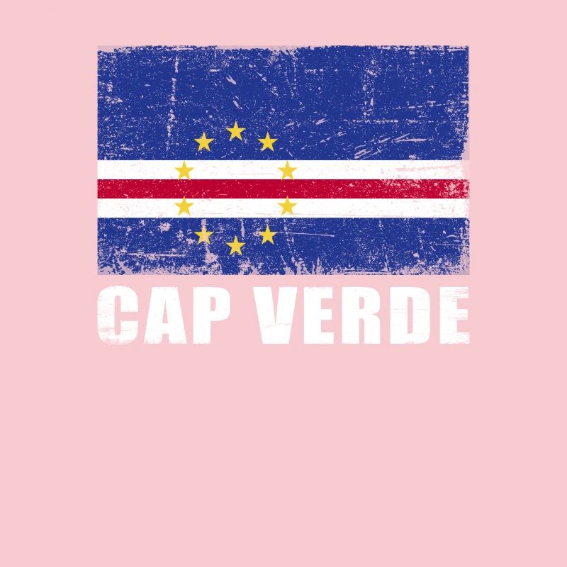 Drapeau du Cap-Vert Grunge Drapeau du Cap-Vert