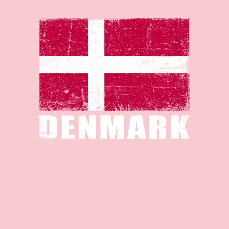 Drapeau du Danemark Grunge Drapeau du Danemark