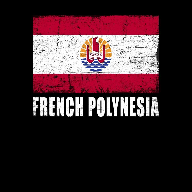 drapeau de la Polynésie Français