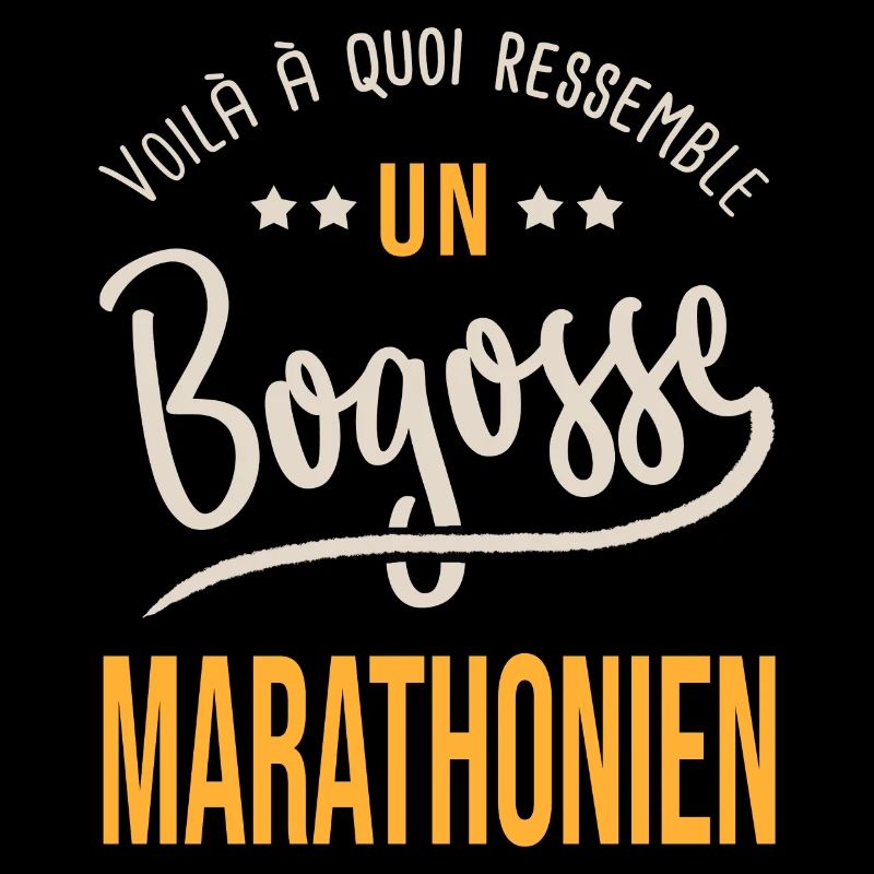 running bogosse marathonien cadeau marathon