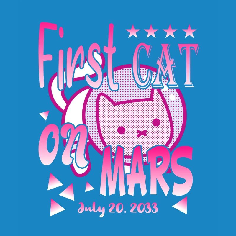 First Cat on Mars