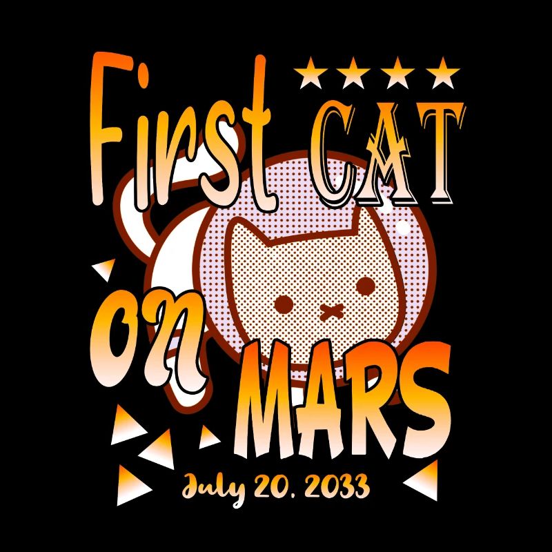 First Cat on Mars