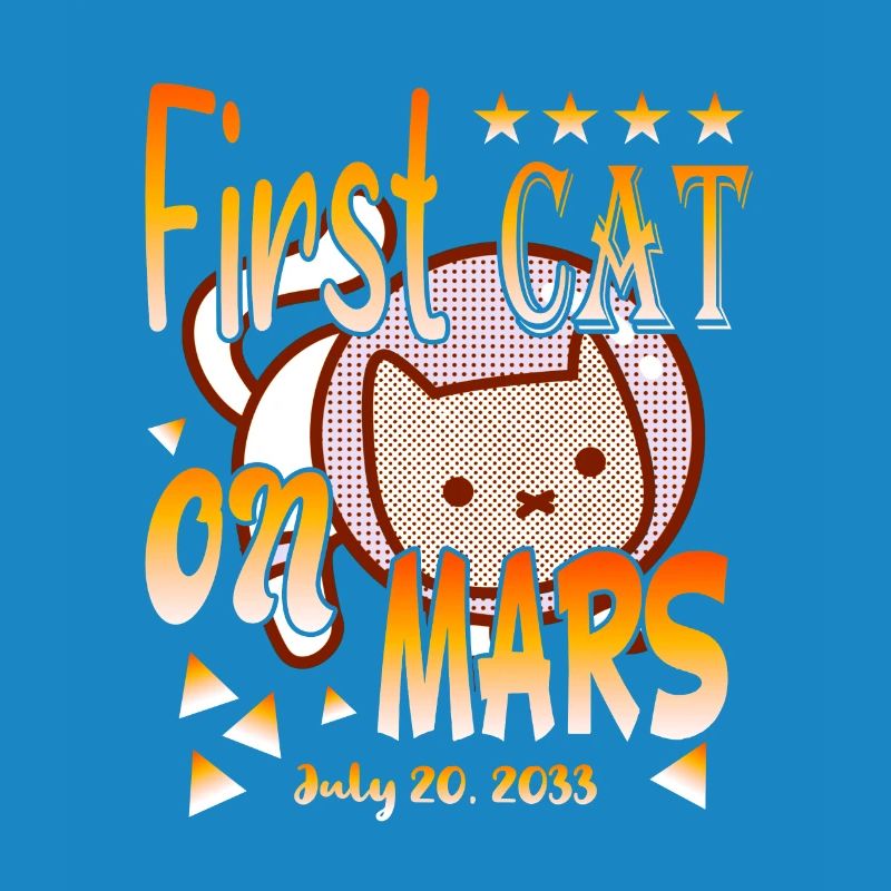 First Cat on Mars