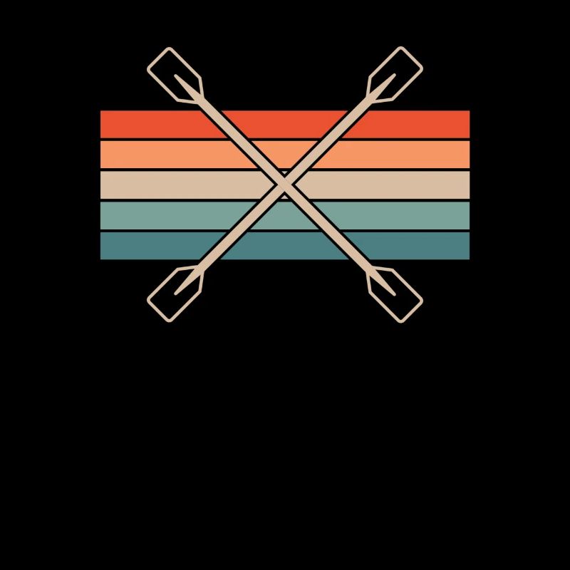Kayak Paddle Retro