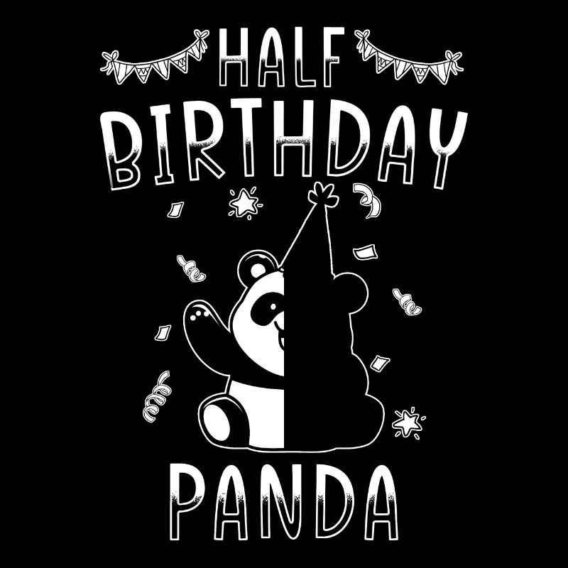 Demi-année 6 mois anniversaire Panda