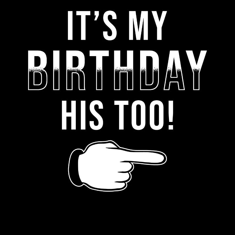 Twin Birthday Design C’est mon anniversaire son