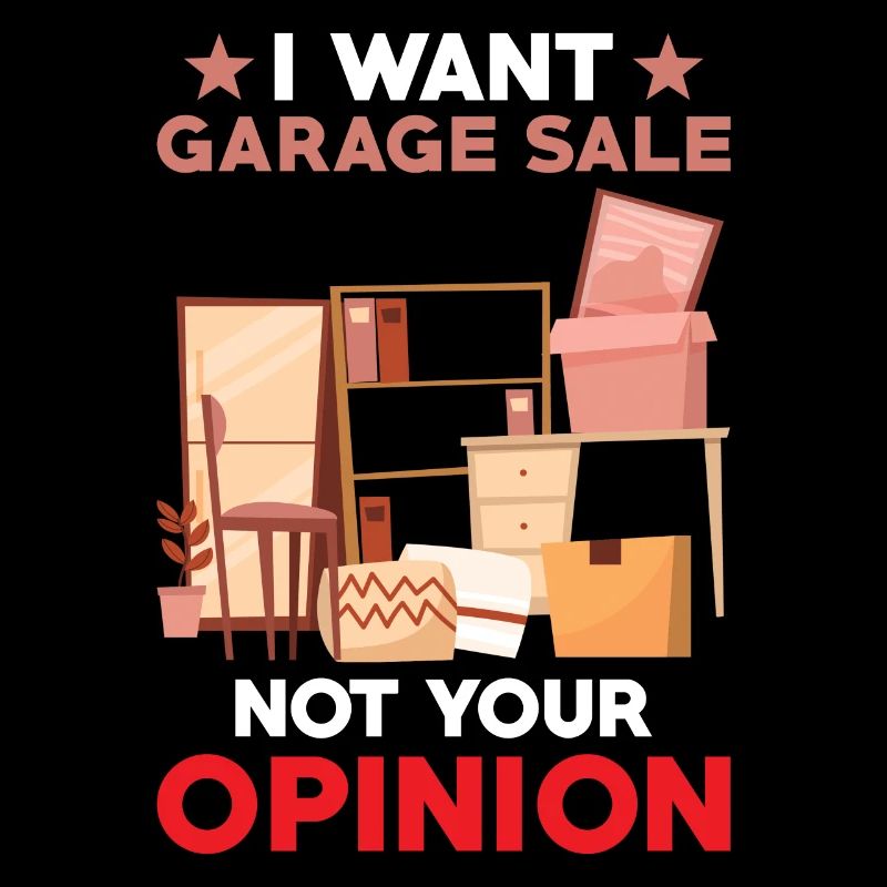Slogan de vente de garage