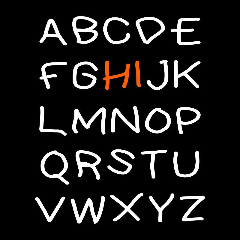 Hi Alphabet
