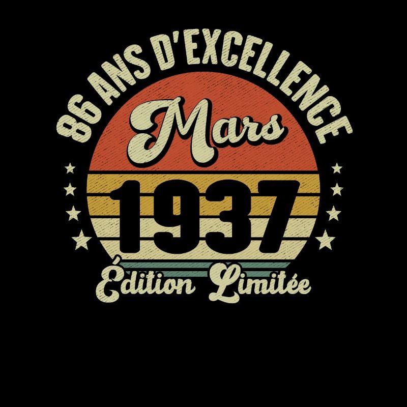 86 Ans D'excellence Mars 1937 Édition Limitée