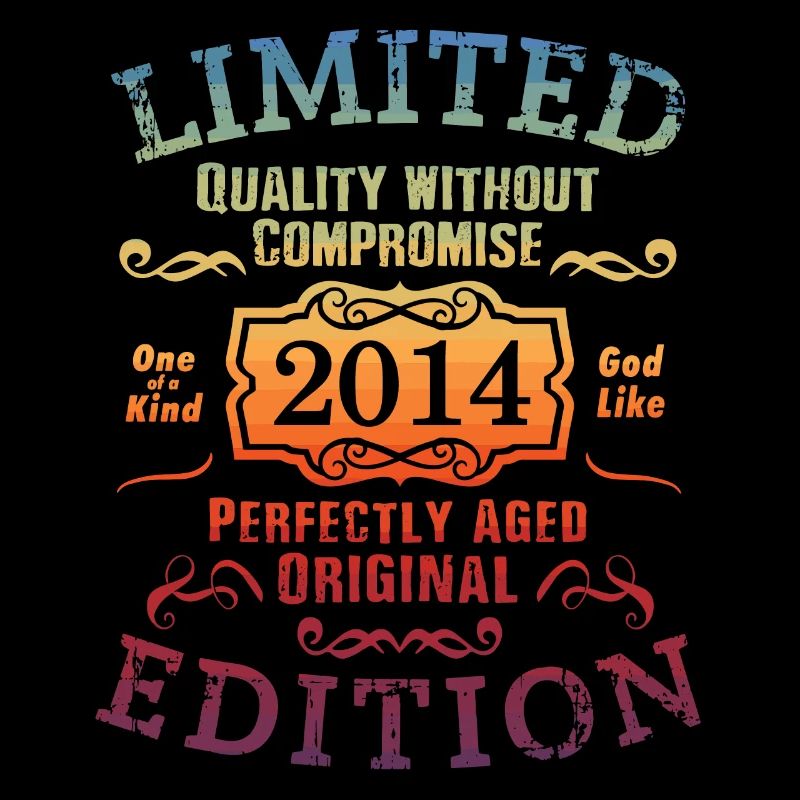Anniversaire 2014 Édition Limitée Cadeau Occasion Cool