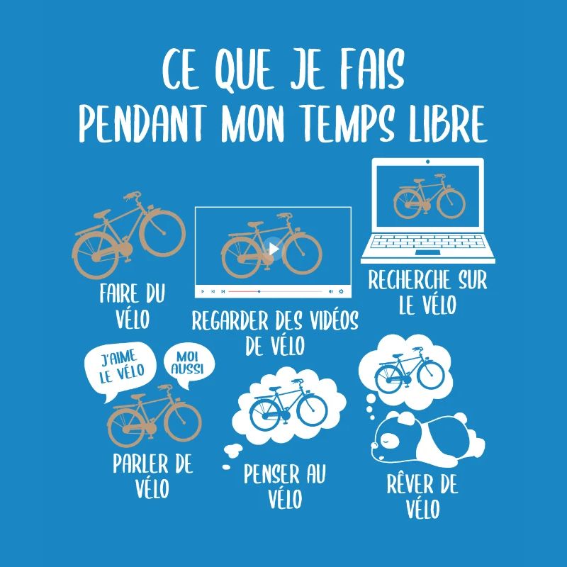 Mon temps de mon temps libre Vélo