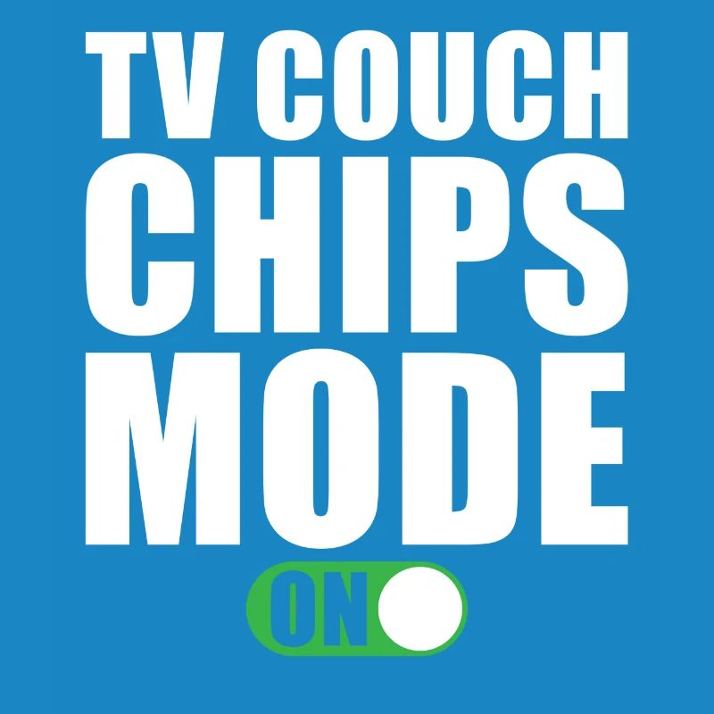 Tv Couch Chips Mode On