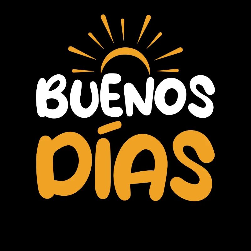 Spain Spanish Saying Good Morning Buenos Dias