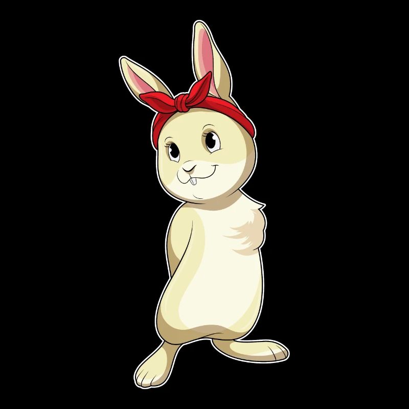 Lapin avec boucle