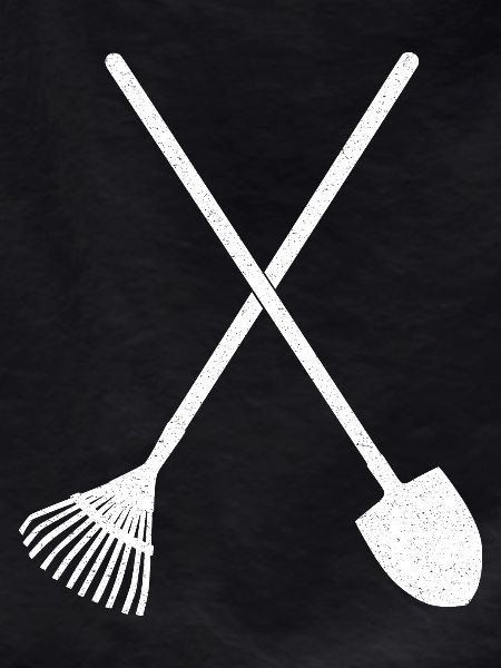 Shovel and rake