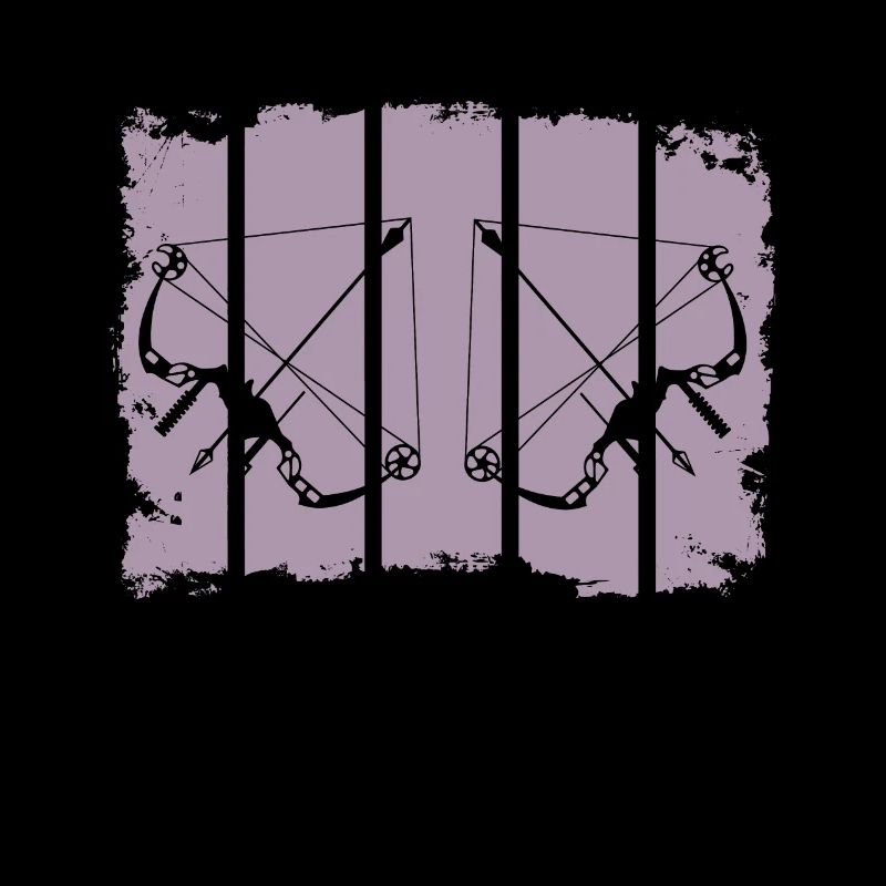 Archery Composite Bow Retro Stripes