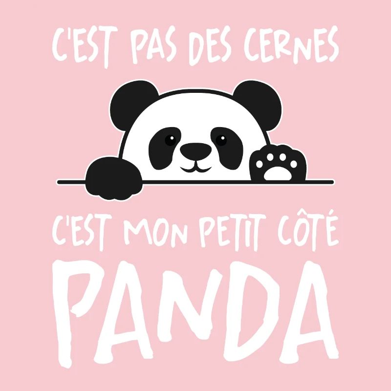 C'est Pas Des Cernes Citation Idée Cadeau Panda