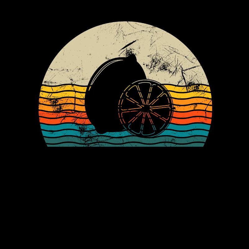 Lemon Fruit Lover Retro Lemonade Gift idea