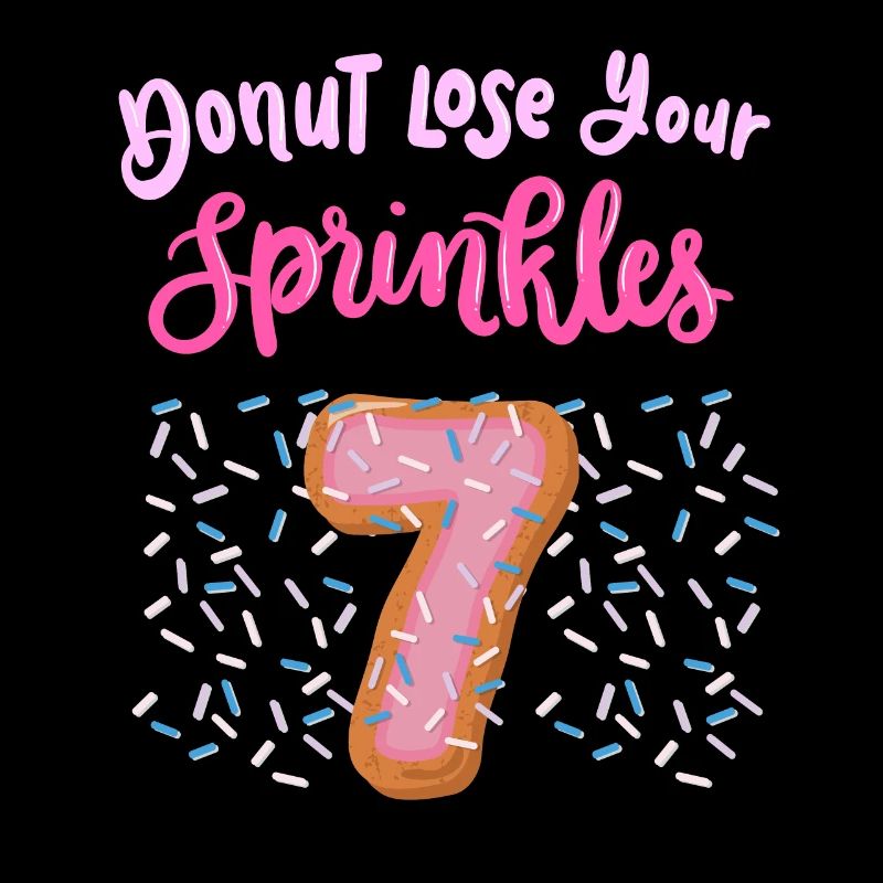 Donut Lose Your Sprinkles 7th Birthday | Doughnut