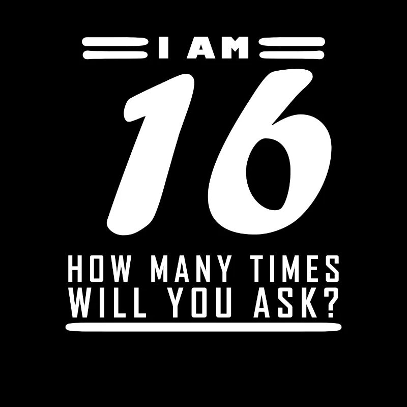 J’ai 16 ans – 16e anniversaire cadeau