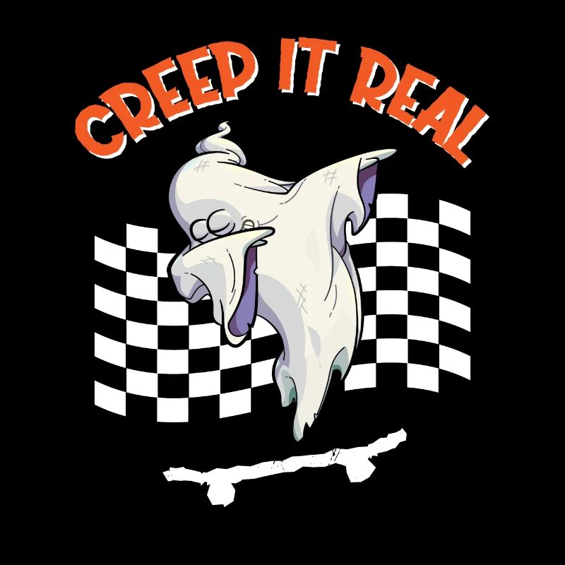 CREEP IT REAL Halloween Dabbing Ghost