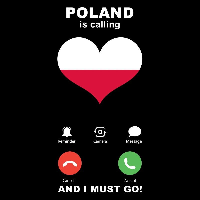 Polen is calling Polen Herz Souvenir