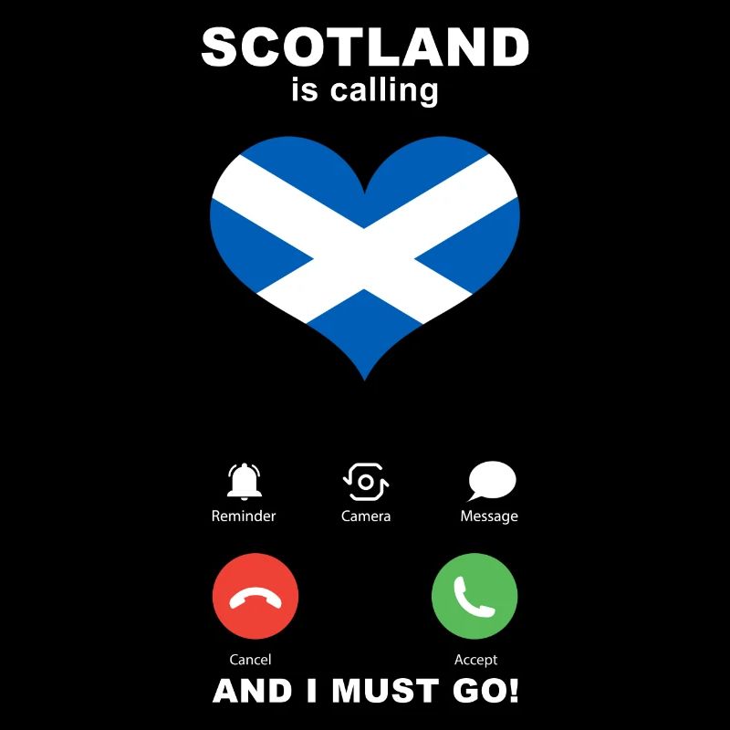 Scotland is calling Scotland Heart Souvenir