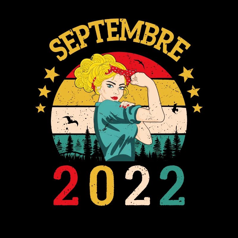 Septembre 2022 Anniversaire Vintage Idée Cadeau