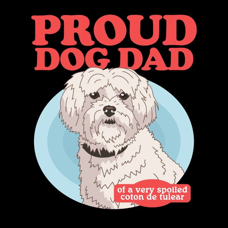 Coton de Tulear Dad Hunde Hundebesitzer Geschenk