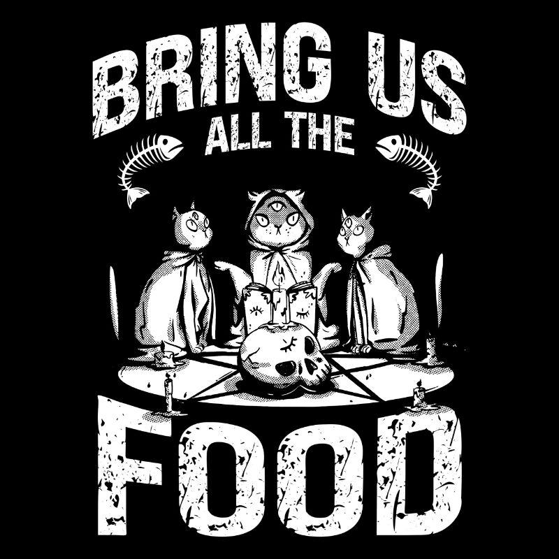 Bring Us All Food Cats Spooky