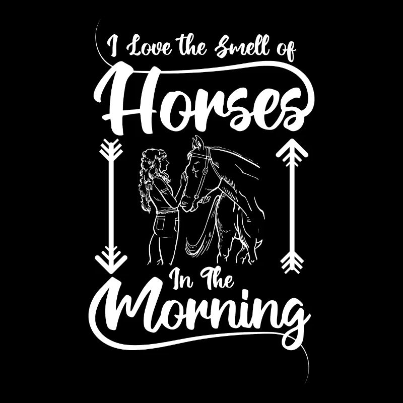 J’adore l’odeur des chevaux le matin
