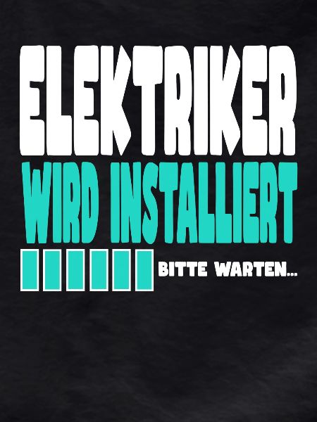 Elektriker wird installiert