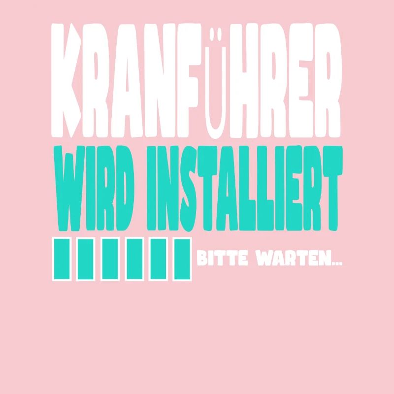 Kranführer wird installiert