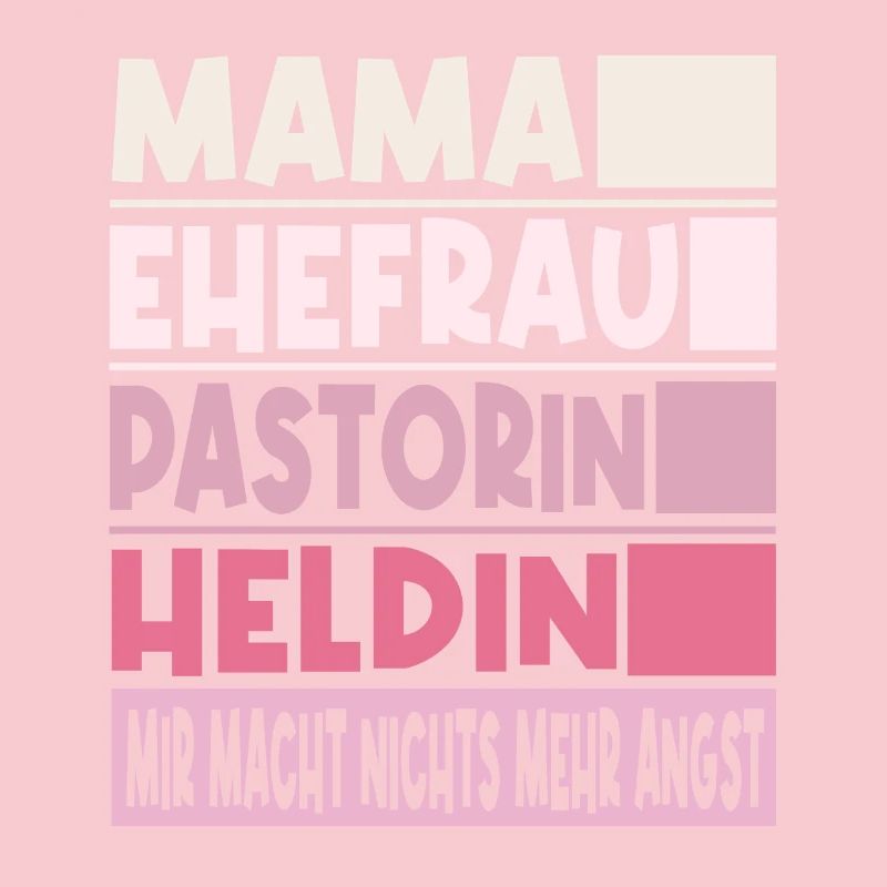 Pastorin Mama Ehefrau Heldin
