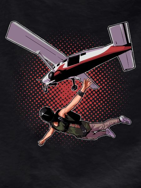 Skydiving Parachutists Parachute