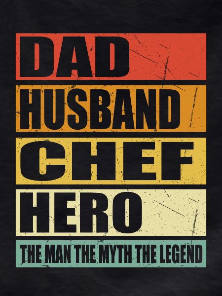 Father Husband Chef Held