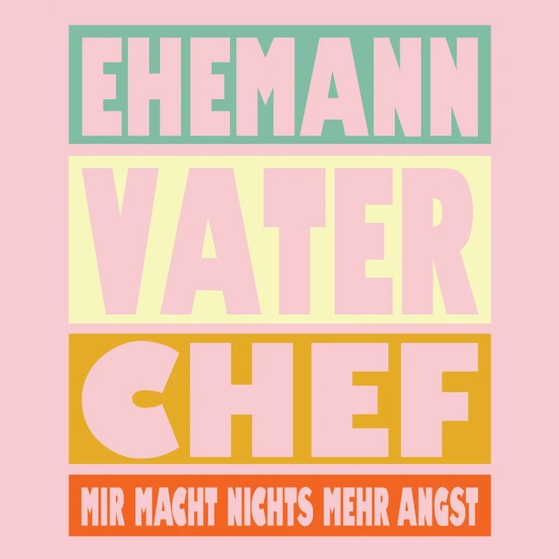 Chef Vater Ehemann Held