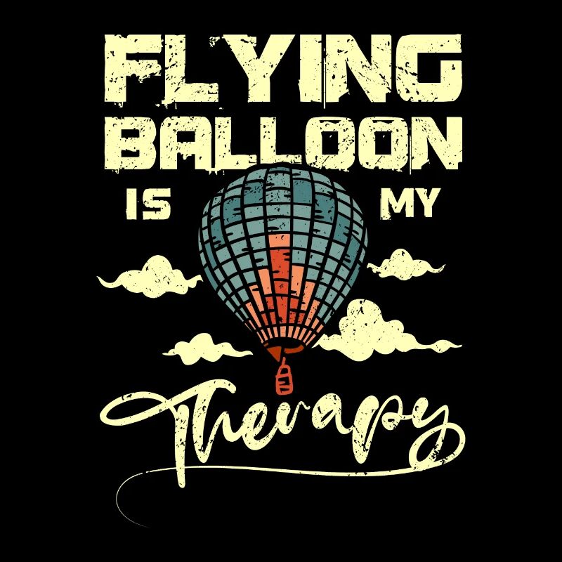 Flying balloon is my therapy