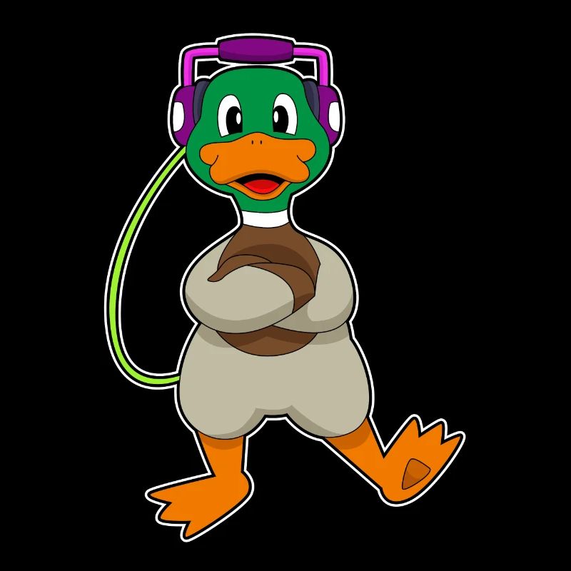 Musique de casque de canard