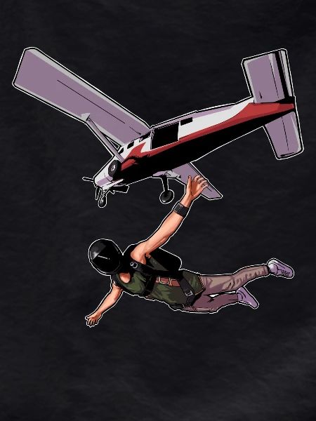 Skydiving Parachuting Parachute