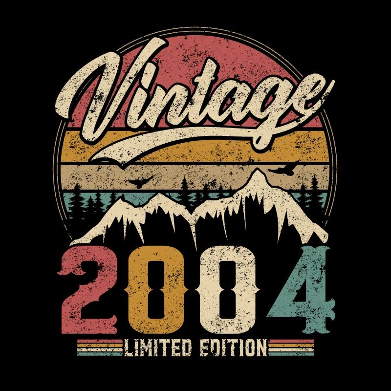 Vintage 2004 Limited Edition Geburtstagsgeschenk