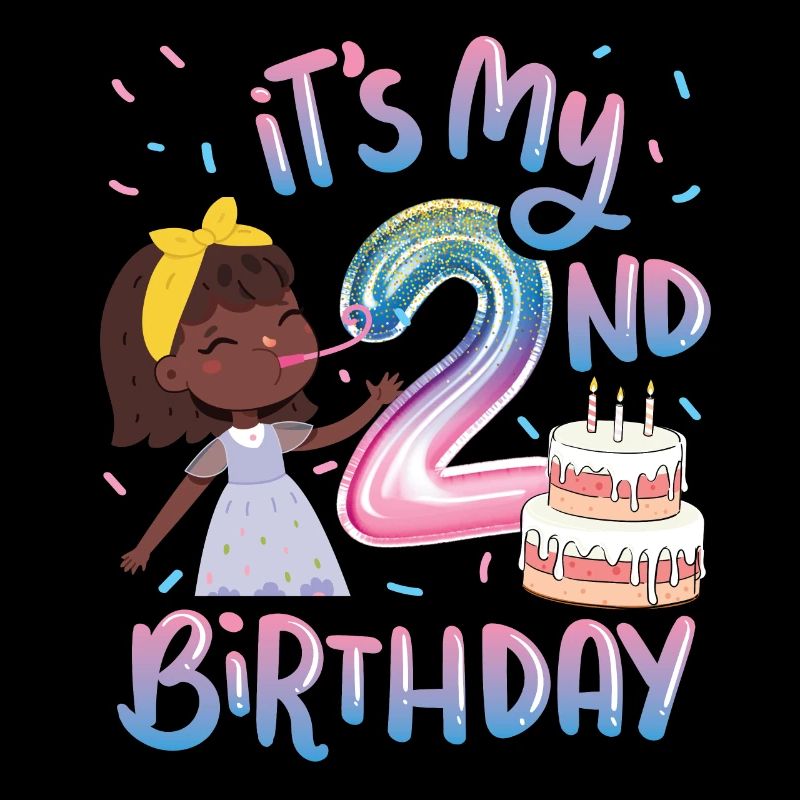 It's my 2nd birthday Melanin Kid Juneteenth