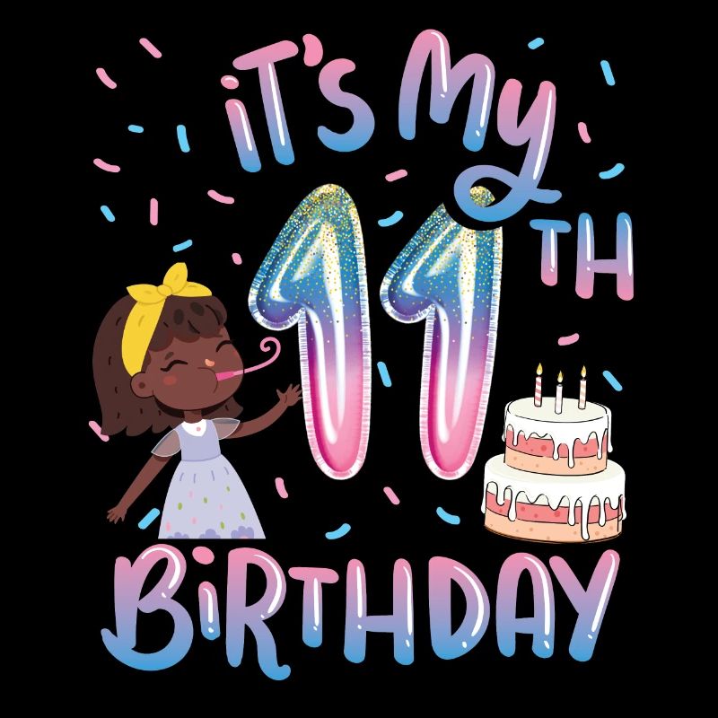 It's my 11th birthday Melanin Kid Juneteenth